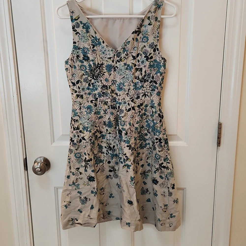 Loft Size 2 Floral Dress - Picture 3 of 4